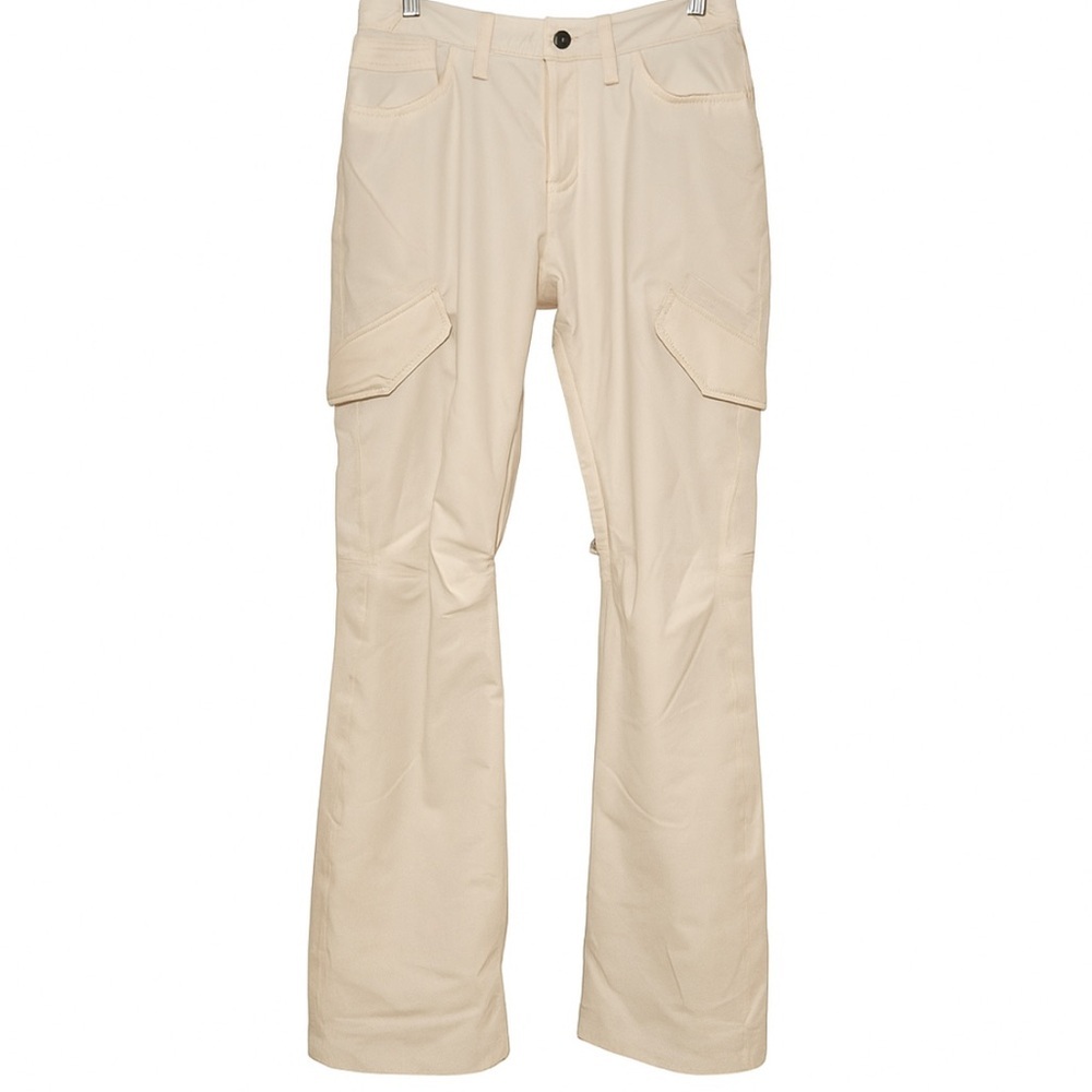 Burton DRYRIDE Fly Snowboard Pants Women's XS Cream Off-White Waterproof